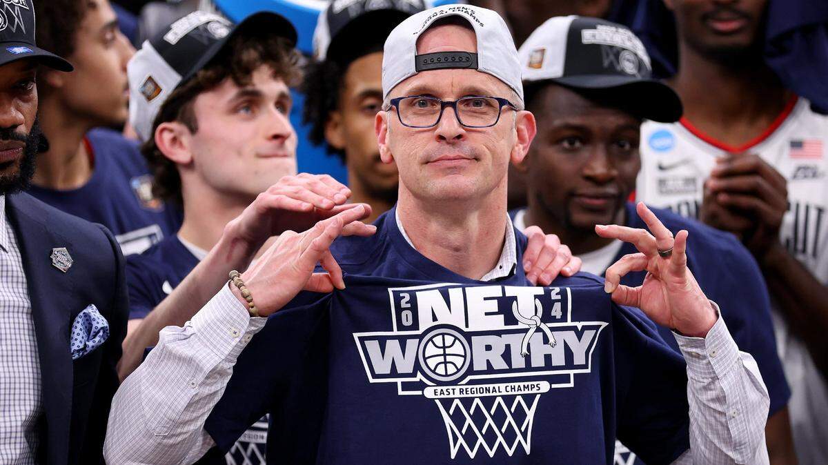 Dan Hurley led UConn to back-to-back national championships this season.