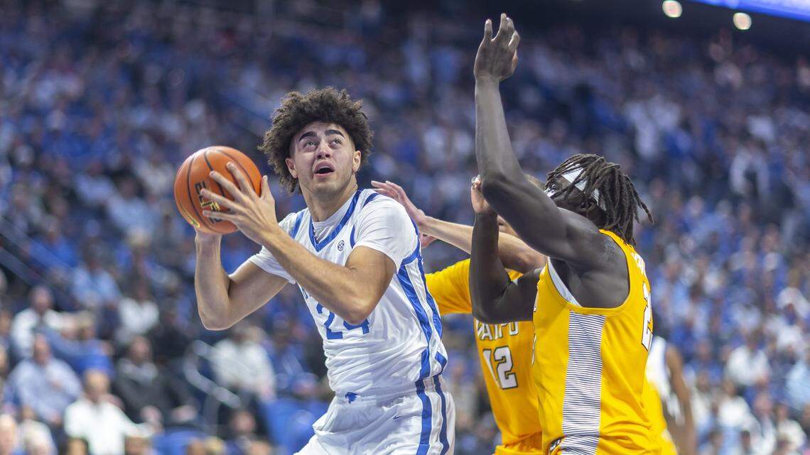 ‘A real impact.’ Malachi Moreno is making a difference for UK basketball