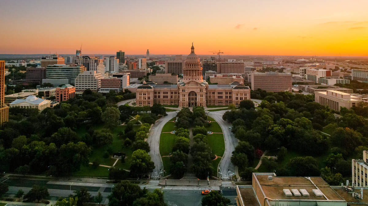 The Texas Capitol