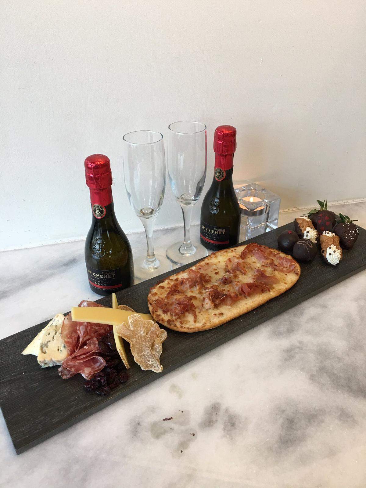 Martine’s Pastries is offering a pre-dinner Valentine’s Day treat of shareable treats.