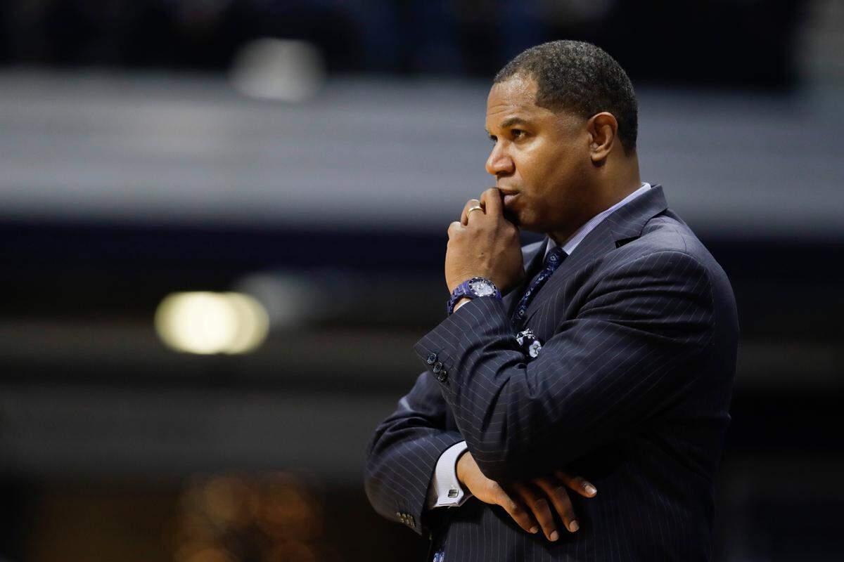 Former Kentucky Wildcats point guard Sean Woods is in his fourth season as head coach of the Southern Jaguars, who are based in Baton Rouge, La.
