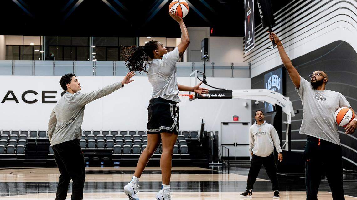 Jordan Obi sees increase in confidence, path to roster with the Las Vegas Aces