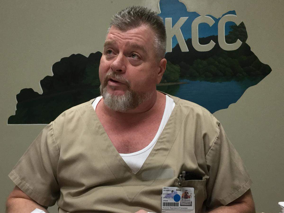 Brian Damrell is serving 20 years at the Eastern Kentucky Correctional Complex.