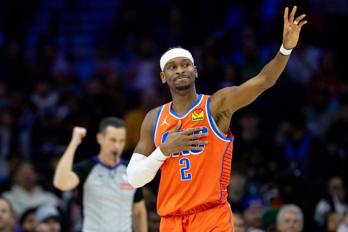 Former Kentucky player Shai Gilgeous-Alexander is the frontrunner for the NBA MVP award.