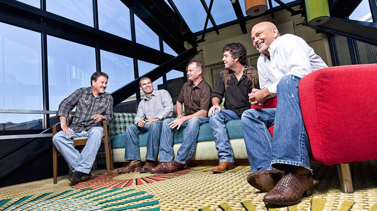 Sammy Shelor, far right, is celebrating the Lonesome River Band's 30th year with a three-volume album series, titled Chronology. The first volume, covering 1982-92, came out in February.  