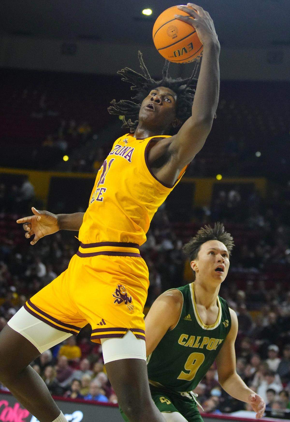 Former Kentucky recruit Jayden Quaintance (21) is off to a fast start as a freshman at Arizona State.