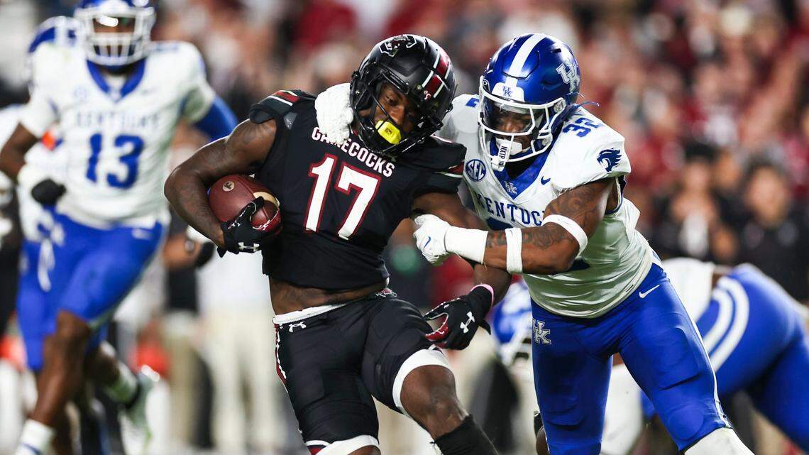 Final statistics from Kentucky football’s 17-14 loss at South Carolina