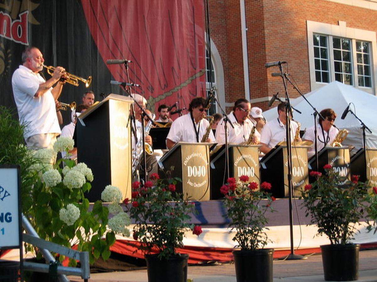 The DiMartino/Osland Jazz Orchestra will be at Ecton Park on Aug. 10.