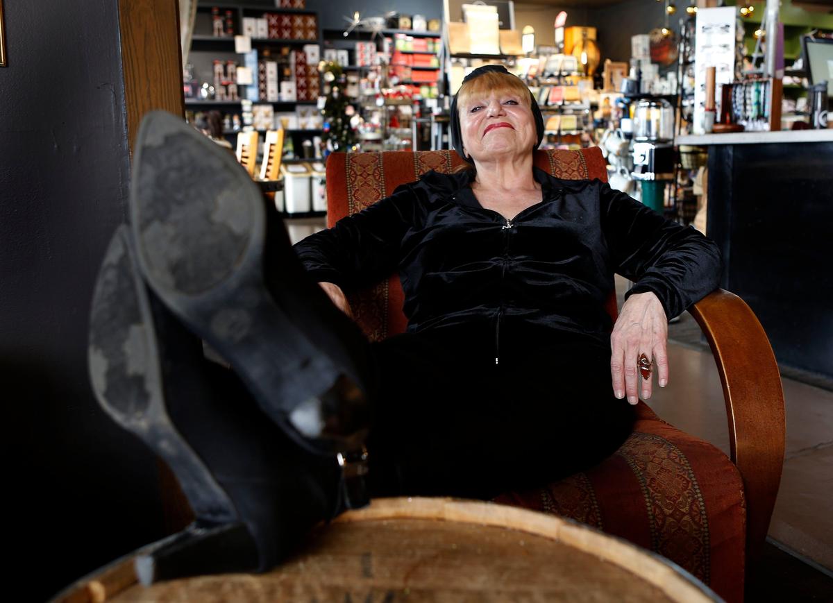 Jazz singer Gail Wynters was photographed at Coffee Times, 2571 Regency Road in Lexington. She died last week.