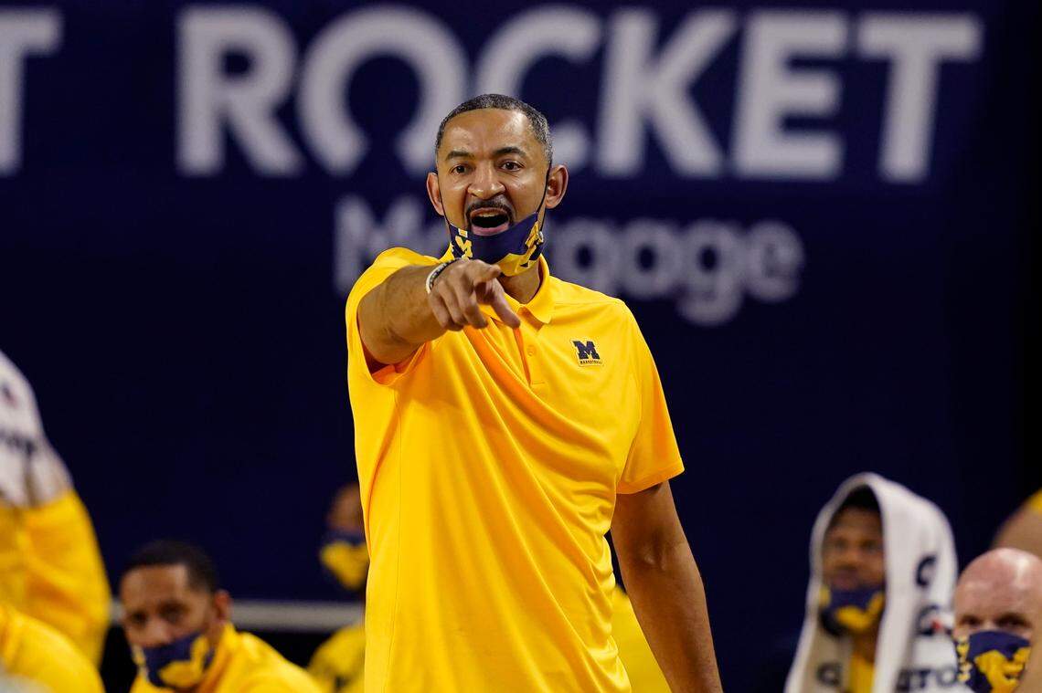 Michigan Coach Juwan Howard has a 66-34 record as Wolverines head man.