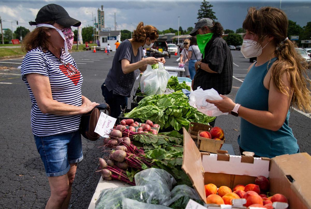 The Greater Gardenside Farmers Market is every Wednesday through August at Gardenside Plaza.
