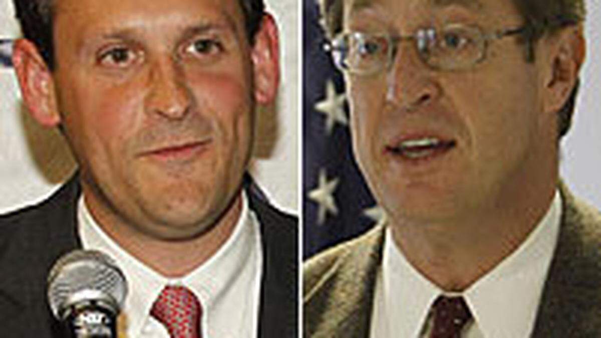 Andy Barr, left, and Ben Chandler