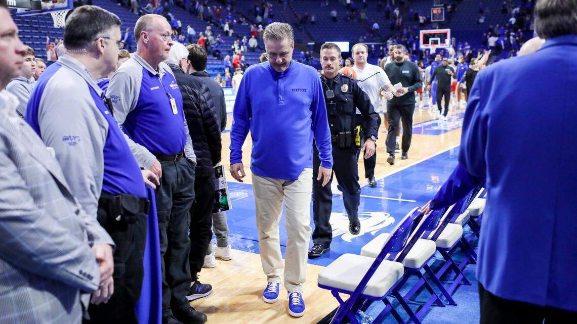 There were no silver linings in this one. Arkansas embarrassed Kentucky on its home court.