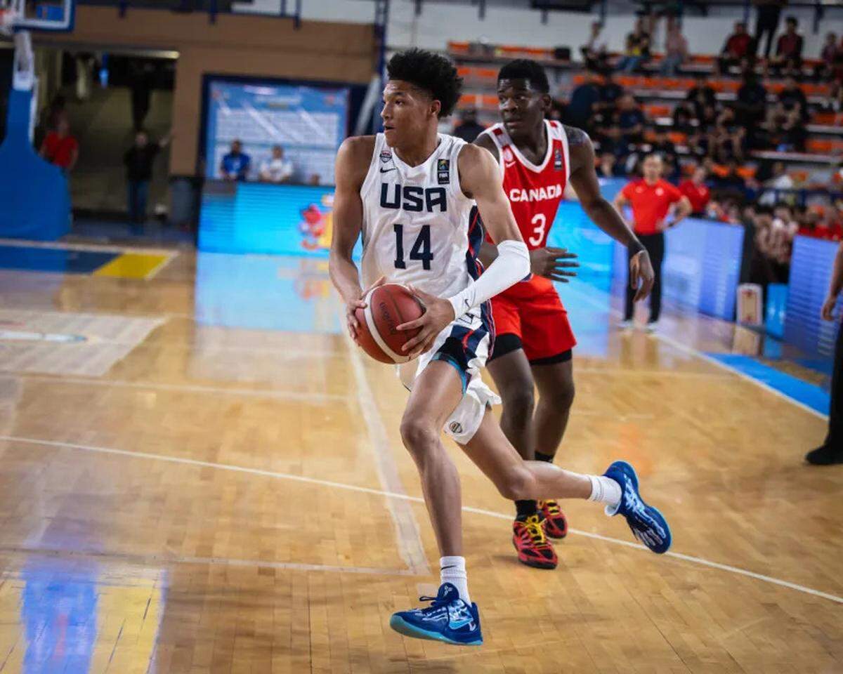 Class of 2027 college basketball recruit CJ Rosser is a 6-foot-10 power forward who is originally from North Carolina.