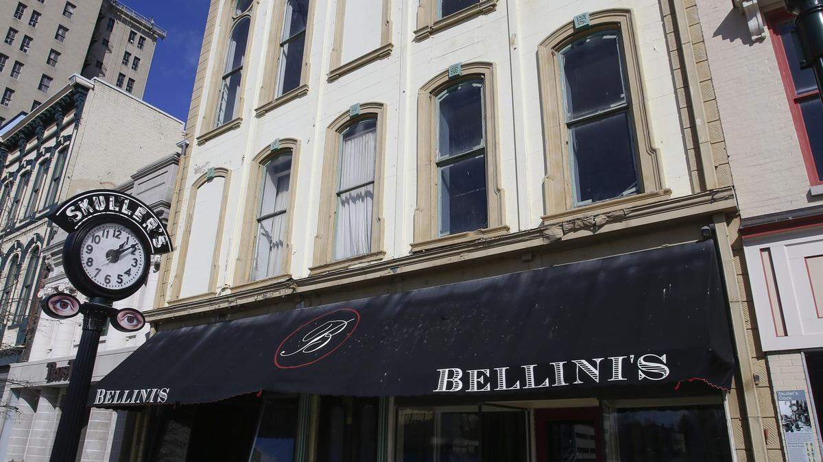 After the historic former home of Bellini's Restaurant fell into disrepair, the city's  Department of Code Enforcement boarded up damaged windows in February. The building was sold this week at a master commissioner's sale.