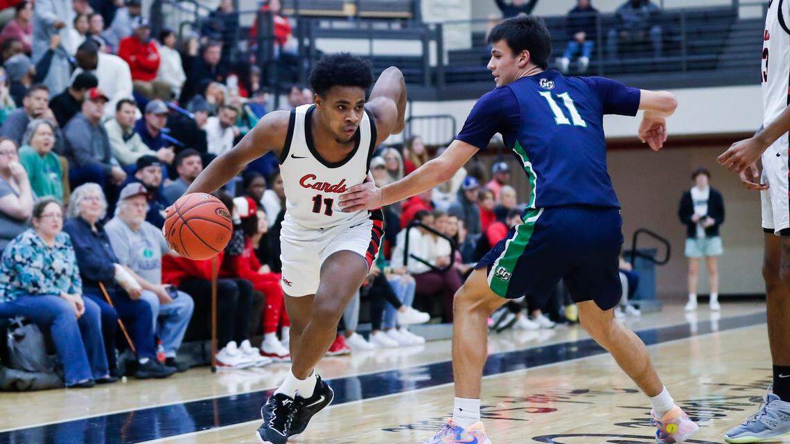 Jerone Morton (11) leads George Rogers Clark into the Sweet 16 in defense of the Cardinals’ 2022 state championship.