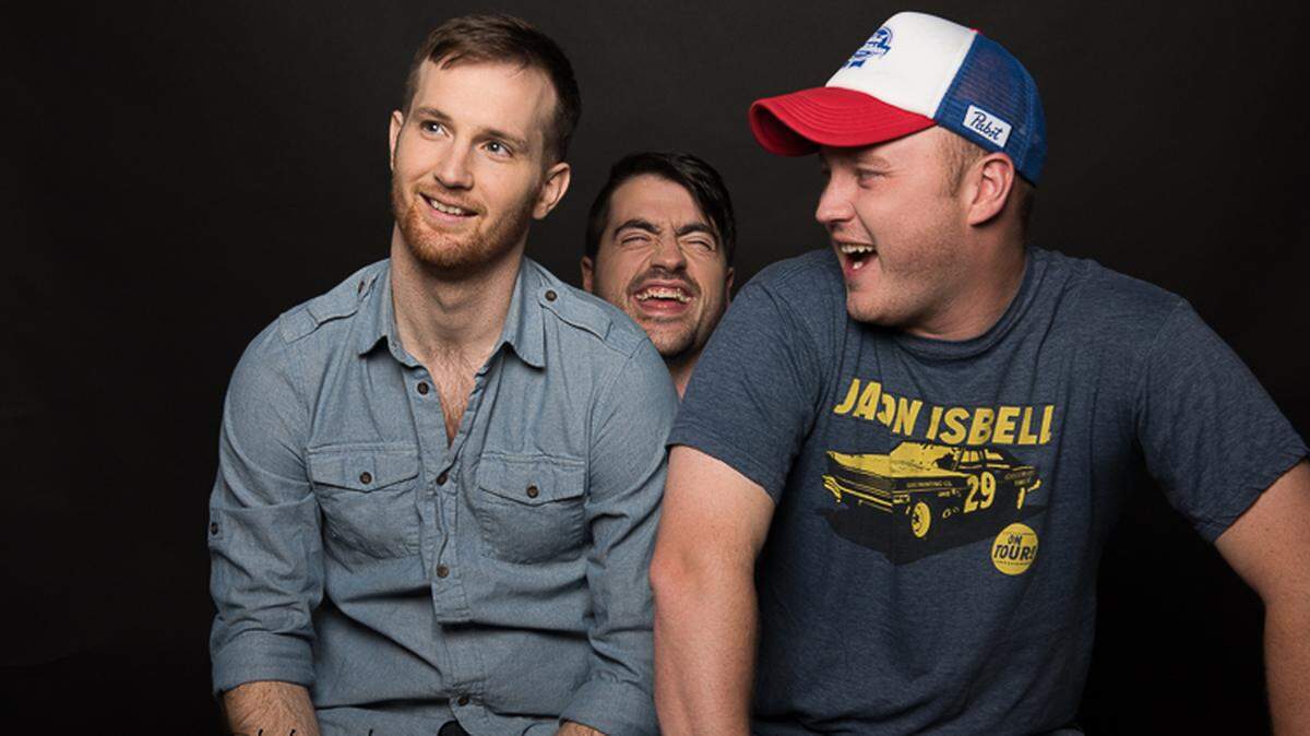 Drew Morgan, Trae Crowder and Corey Ryan Forrester are wellRED Comedy.
