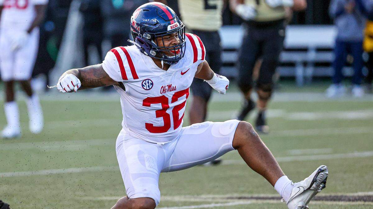 “We’re excited about what he’s gonna bring,” Jon Sumrall said of Jacquez Jones (32). “Sometimes there are just certain factors, where you’re at, a certain time and place, when you feel that something else is better for you.”