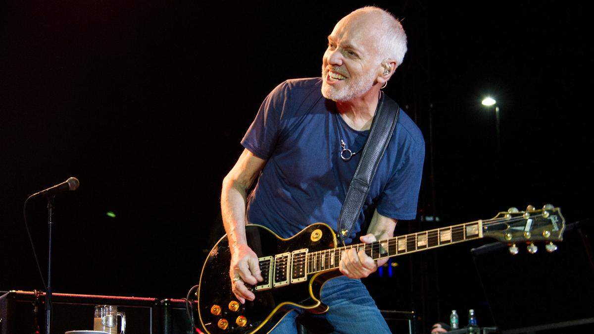Peter Frampton will bring his Farewell Tour to Riverbend Music Center on Friday.