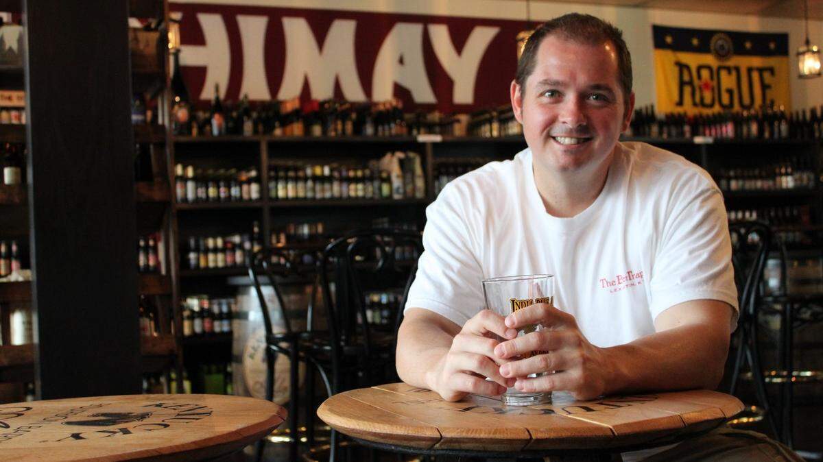 Kevin Patterson is the resident beer expert at The Beer Trappe in Chevy Chase, which opened in May. Patterson also is a  nationally ranked beer judge and a  certified beer cicerone, roughly the equivalent of a wine  sommelier.    