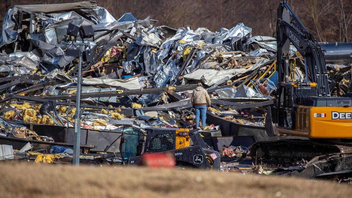70 unaccounted for after tornado crushes Kentucky candle factory