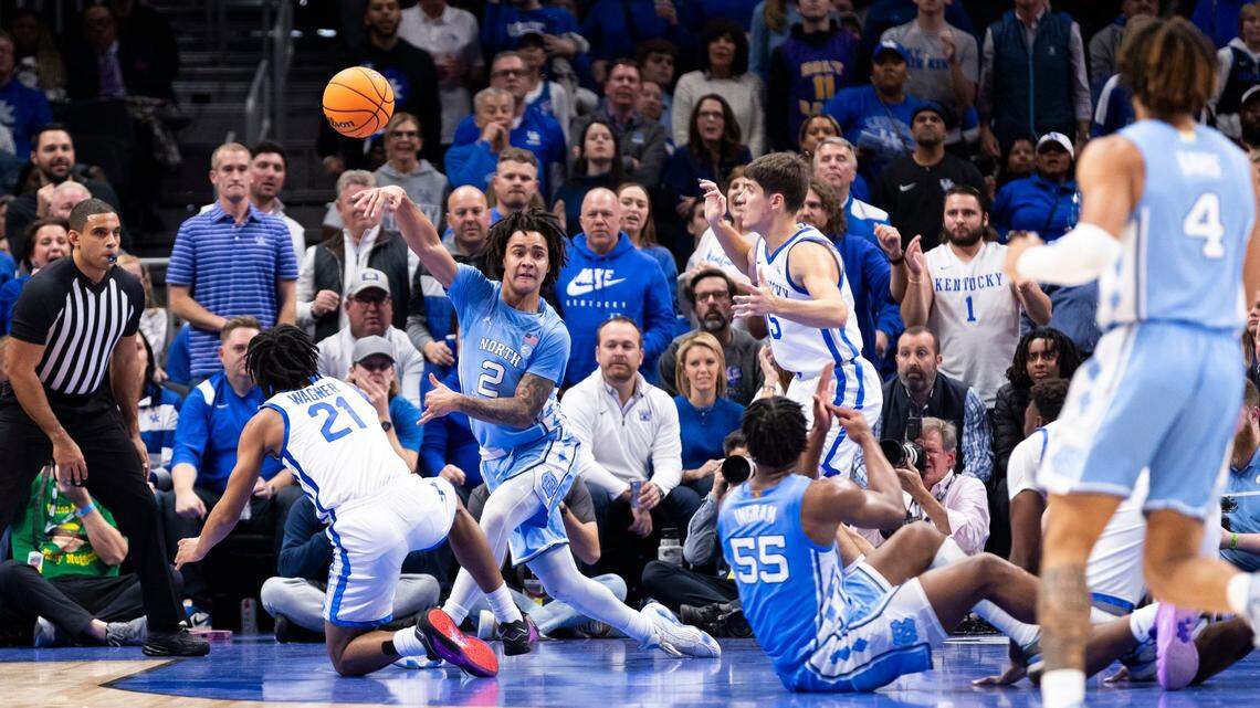 College basketball final: Kentucky 87, North Carolina 83