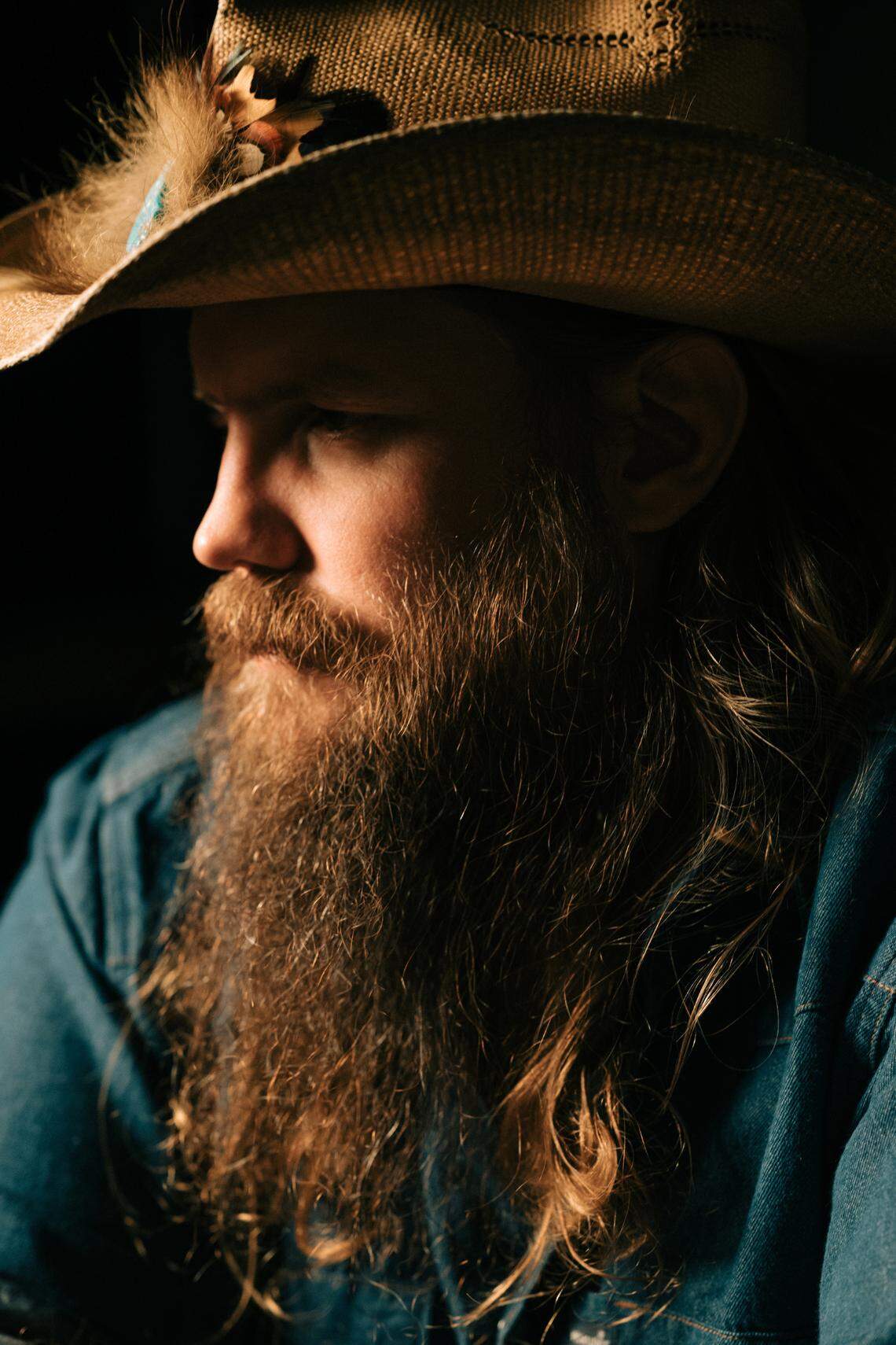 Chris Stapleton also just released a new 15-song album called “Higher.”