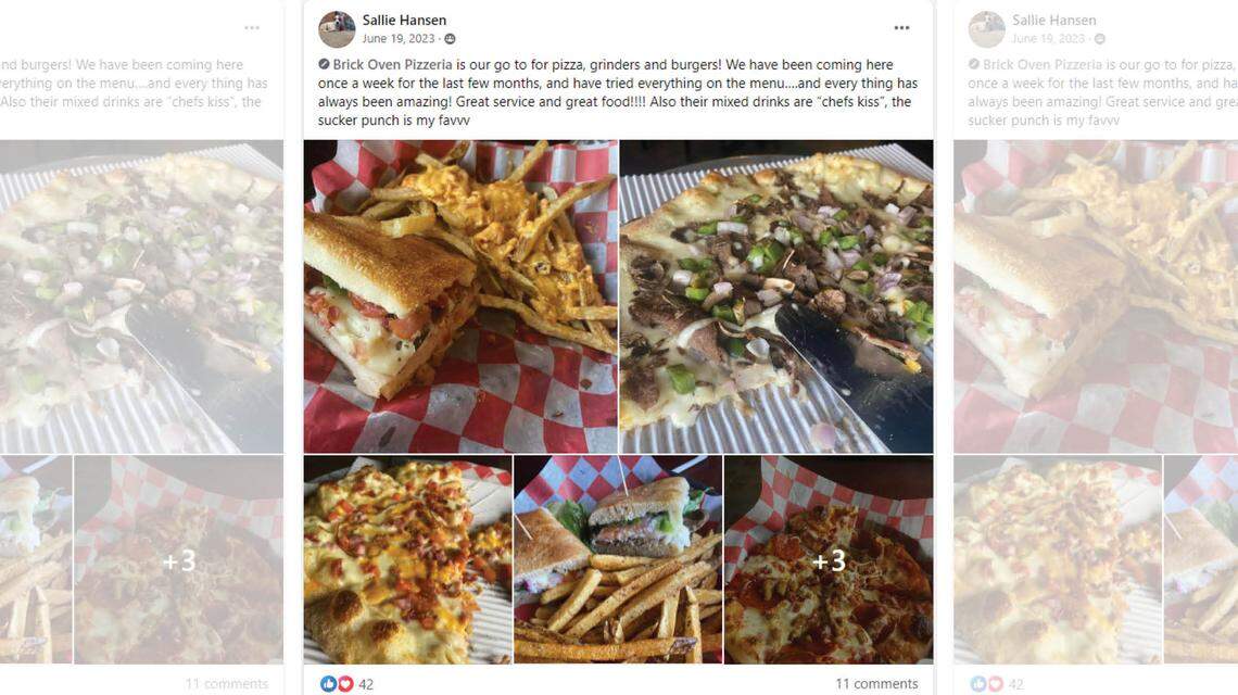 Brick Oven Pizzeria, located off Harrodsburg Road, was known for its pizza and grinder sandwiches.