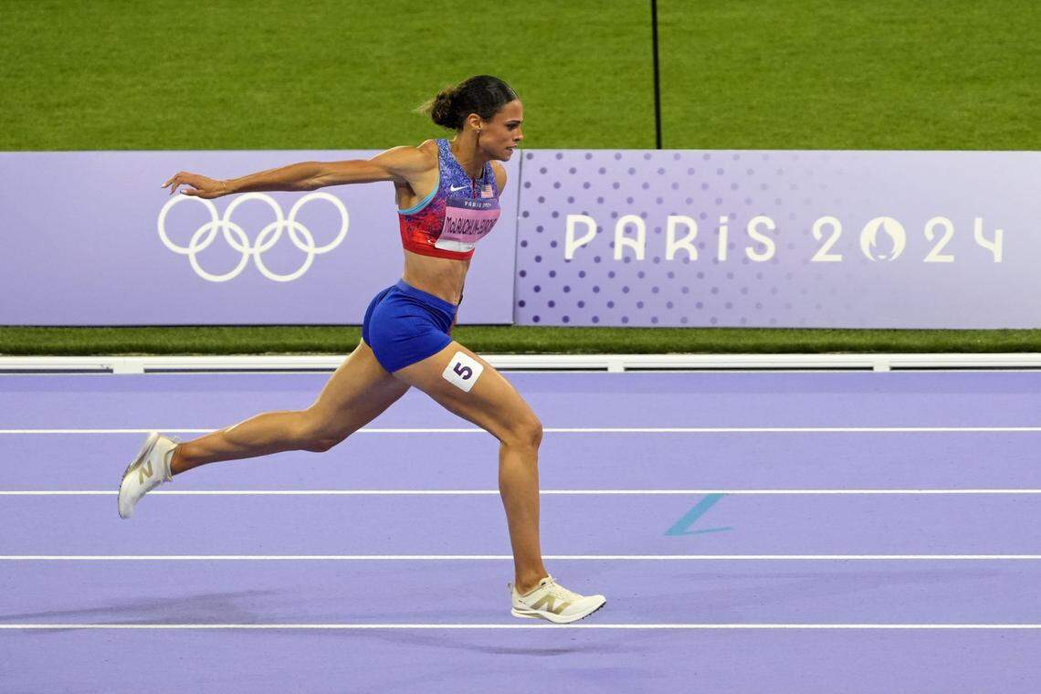 Sydney McLaughlin-Levrone has broken the world record in the 400-meter hurdles six times and has not lost a race in the event since 2019.