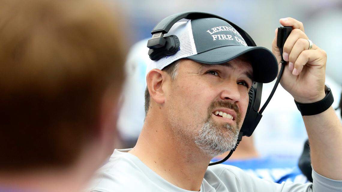 Kentucky defensive coordinator Brad White will try to get the Wildcats secondary back on track after UK gave up 435 passing yards in its 51-13 loss at No. 1 Georgia last week.