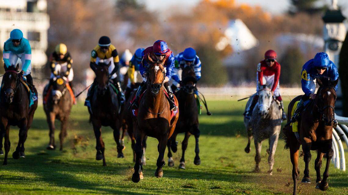 Breeders’ Cup Friday at Keeneland: Comeback wins, a jockey takes two, and a betting record