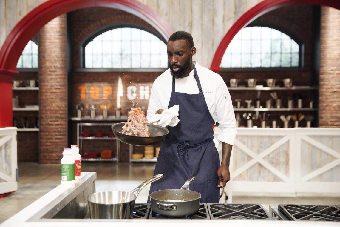 Chef Eric Adjepong hasn’t really done much to stand out but he hasn’t messed up either. But his West African flavors have captured the judges attention several times. He’s my choice for a sleeper who could come out of nowhere to win it all.