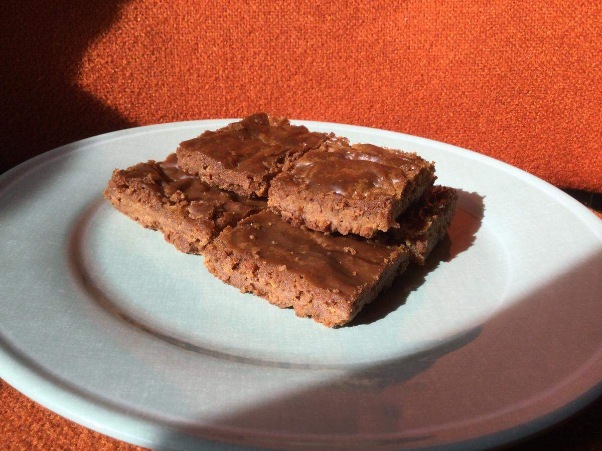 The recipe for Butterscotch Brownies can be doubled for thicker brownies or made thin like bars for rich treats.