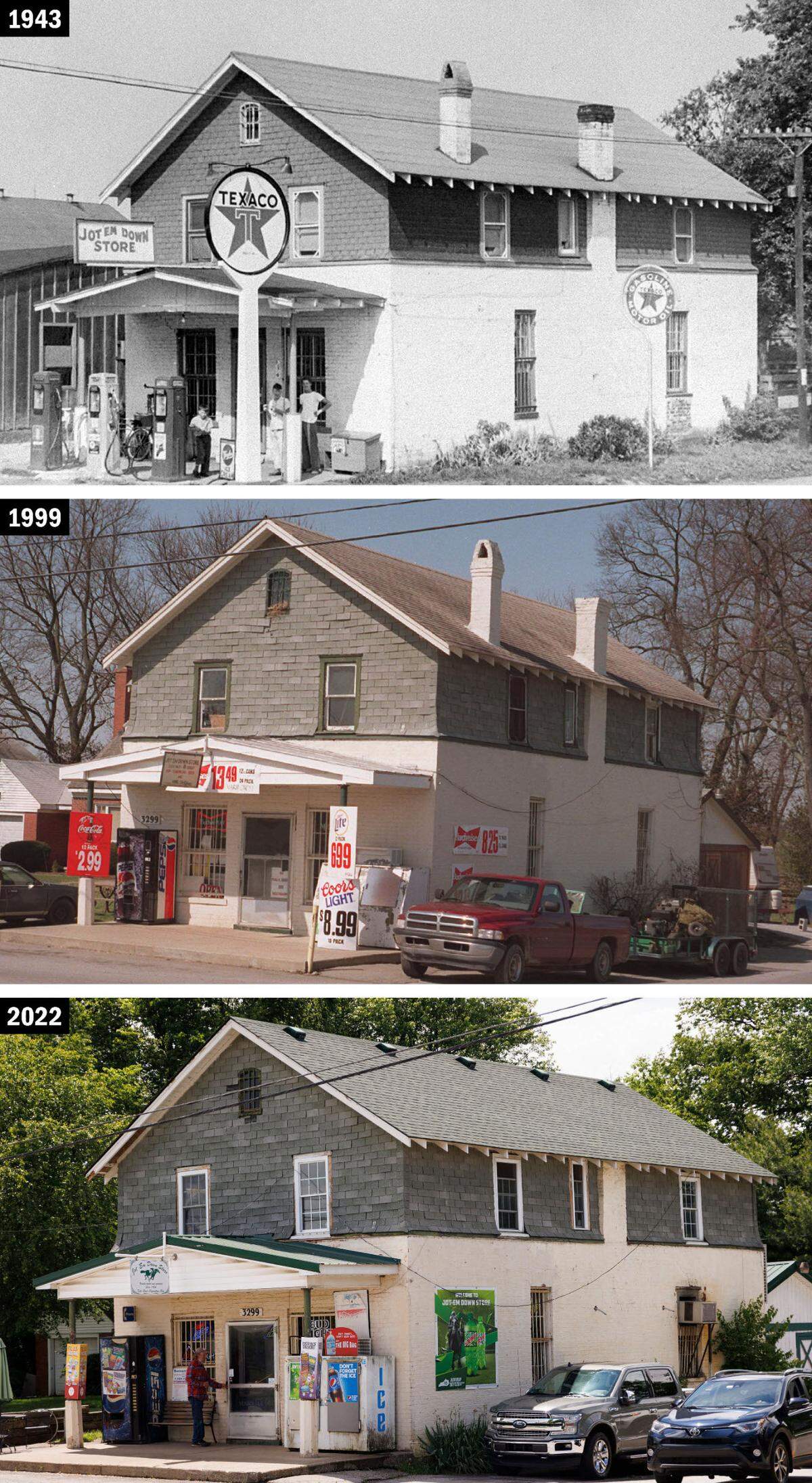The Jot ’em Down Store, on Russell Cave Road, opened in 1933 and is Lexington’s oldest place to eat.