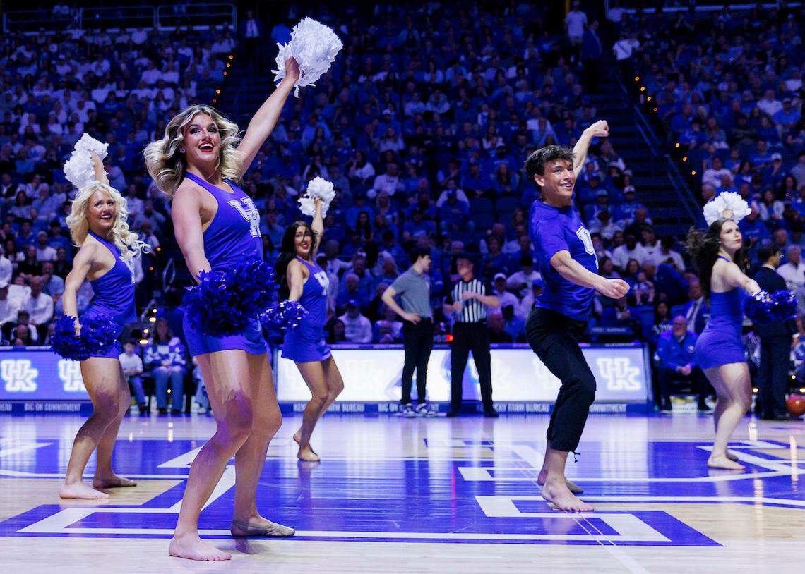 Sam Birdsong, now a sophomore, became the second male dancer to ever make the University of Kentucky dance team in 2022.