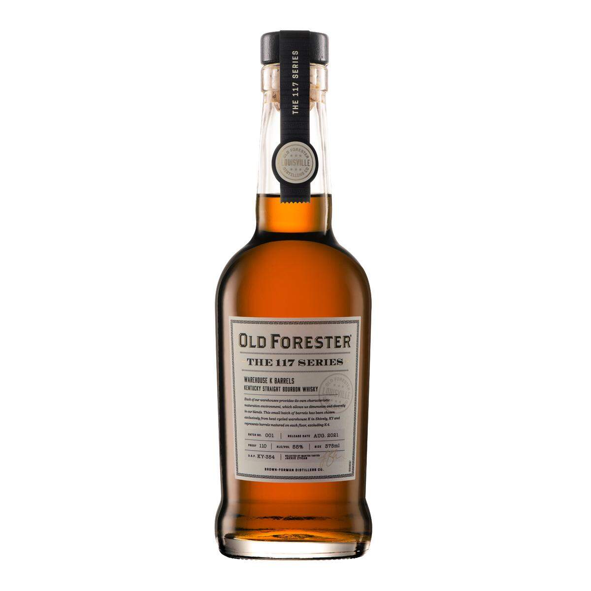 Old Forester’s Series 117 Warehouse K will be released beginning Aug. 12 at the retail shop at the Old Forester Distilling Co. in Louisville.
