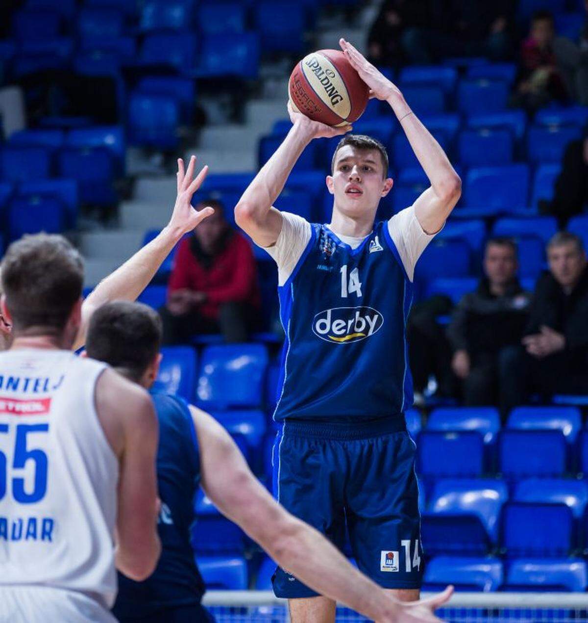 Freshman Zvonimir Ivišić would be the tallest player to be coached by John Calipari at UK.