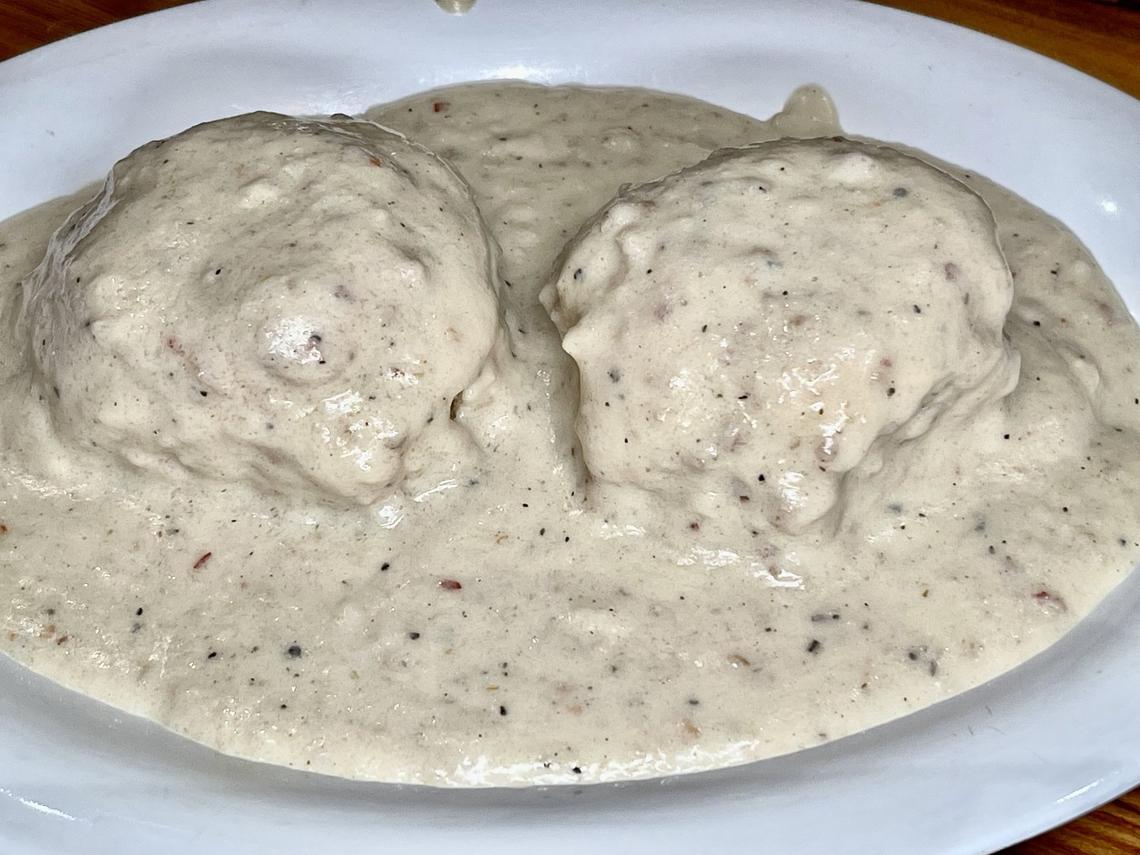 Biscuits and gravy from Josie’s were the winner in this taste test.