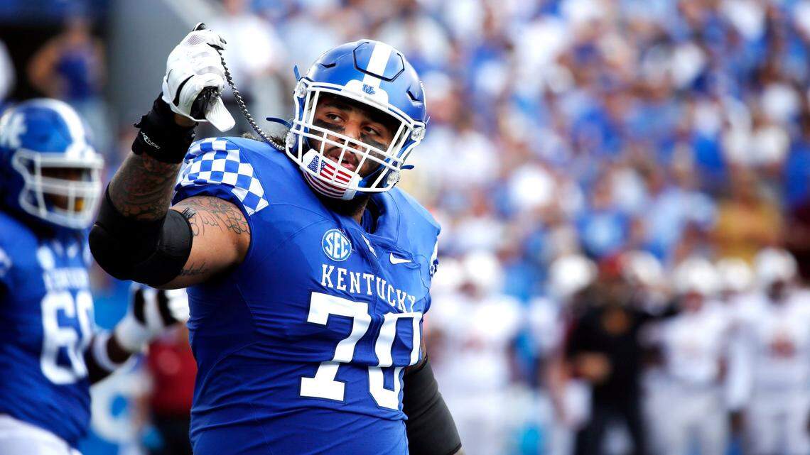 From prospects to pros: 2022 NFL Draft résumé for Kentucky offensive lineman Darian Kinnard