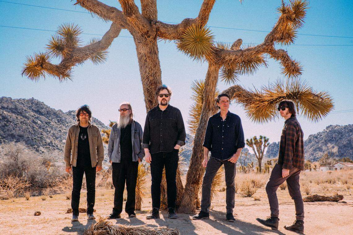 The Drive-By Truckers, from left Jay Gonzalez, Brad Morgan, Patterson Hood, Mike Cooley and Matt Patton, will play Manchester Music Hall in January.