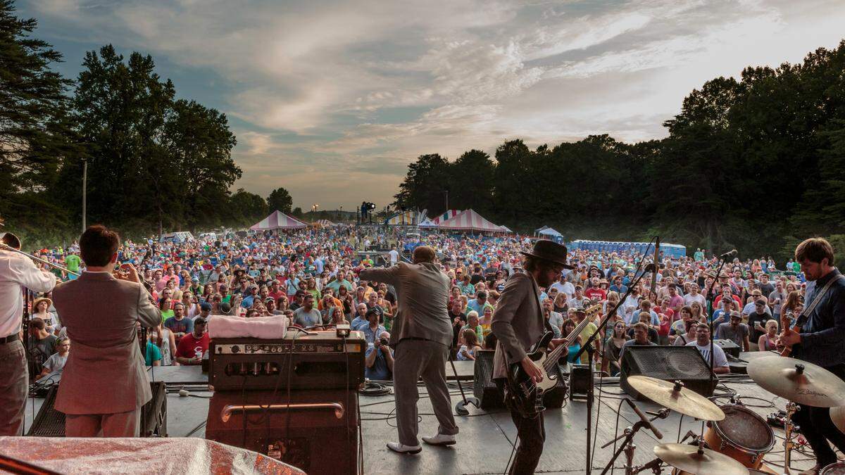 The Master Musicians Festival in Somerset annual draws up to 7,500 attendees for the three-day event.