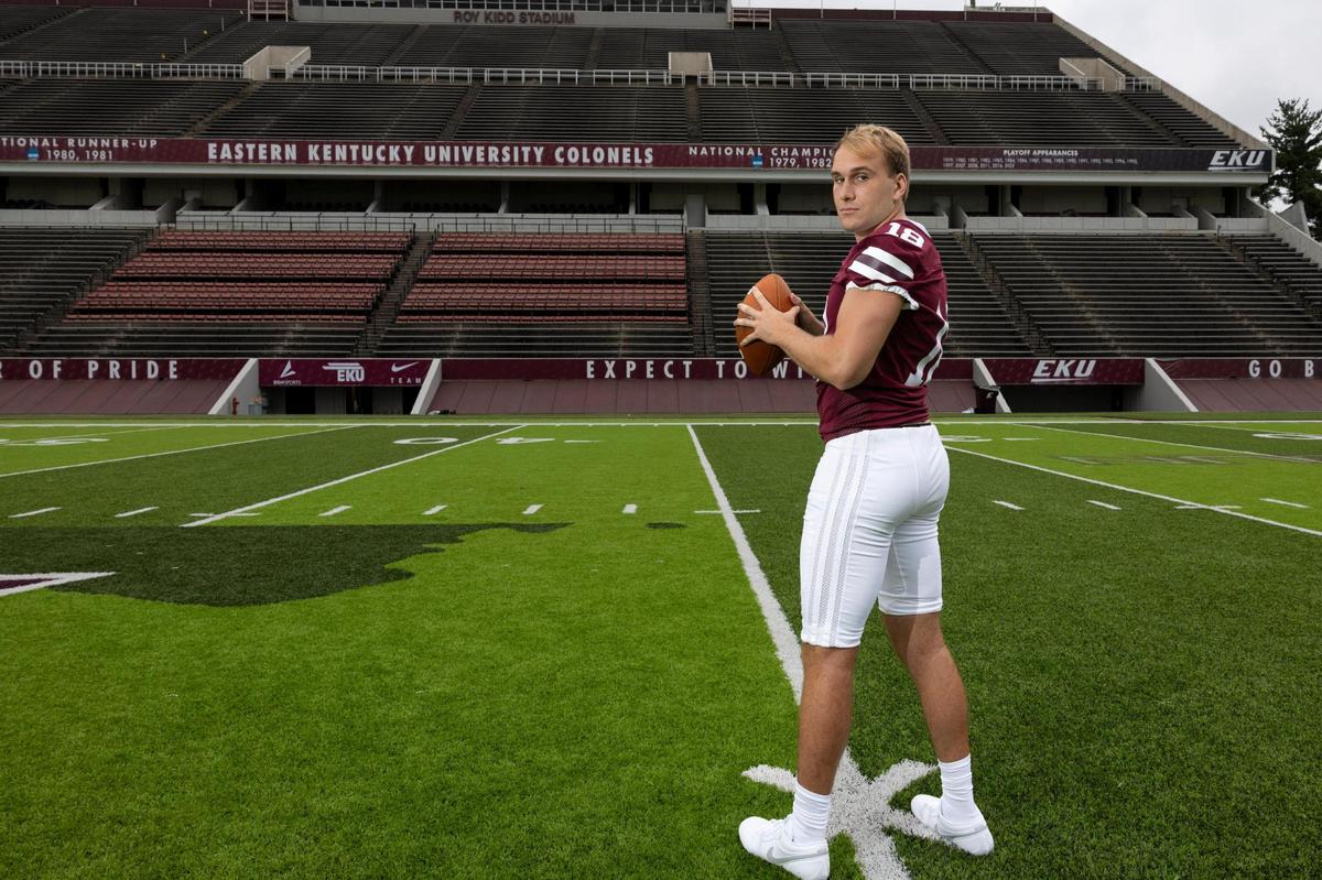 EKU quarterback Parker McKinney set school single-season records for completions, attempts, completion percentage, passing yards and passing touchdowns in 2022.