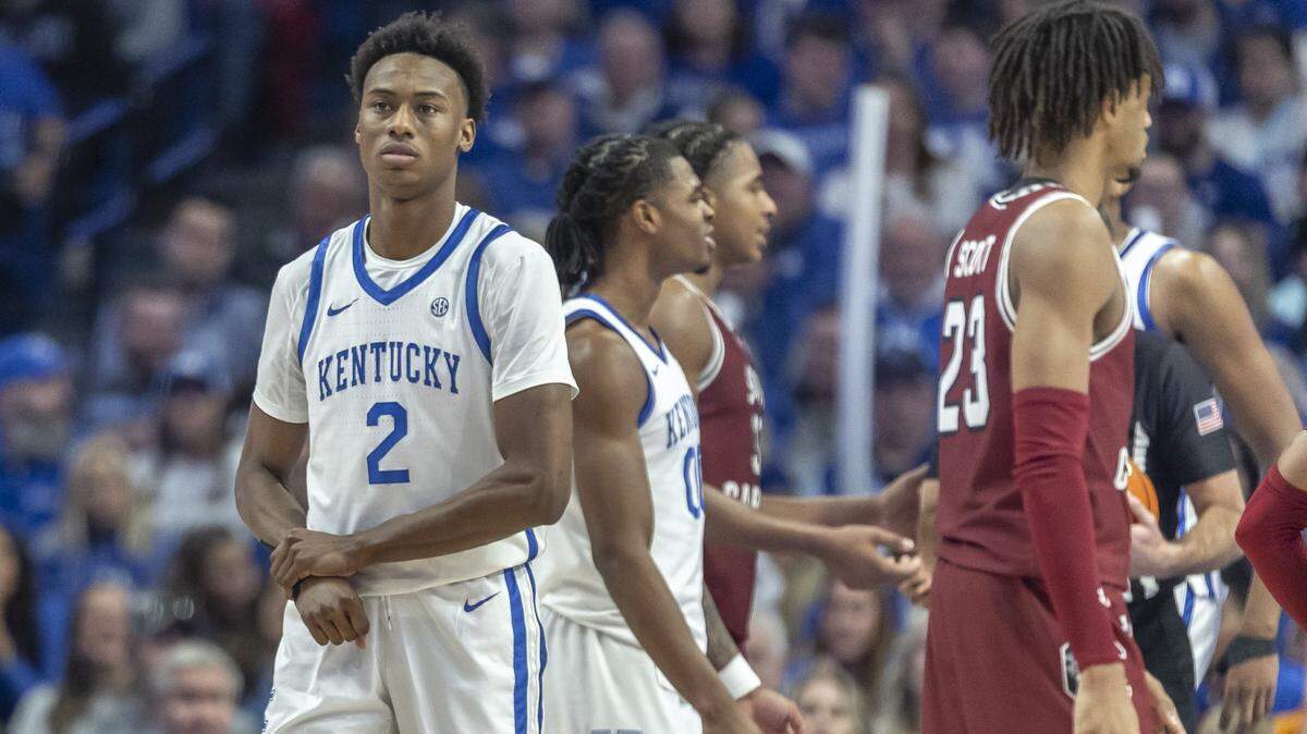 Jaxson Robinson will miss the rest of Kentucky basketball season. ‘Super big loss for us’