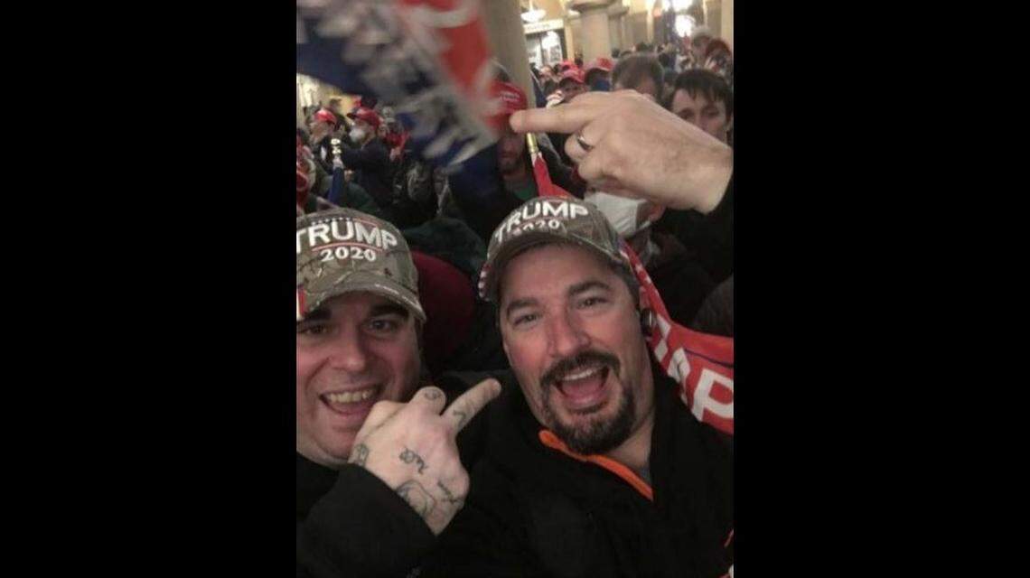 Robert Bauer and his cousin, Edward Hemenway, were accused of participating in the Capitol riot on Jan. 6. The FBI allegedly used photos posted to Facebook to identify them.