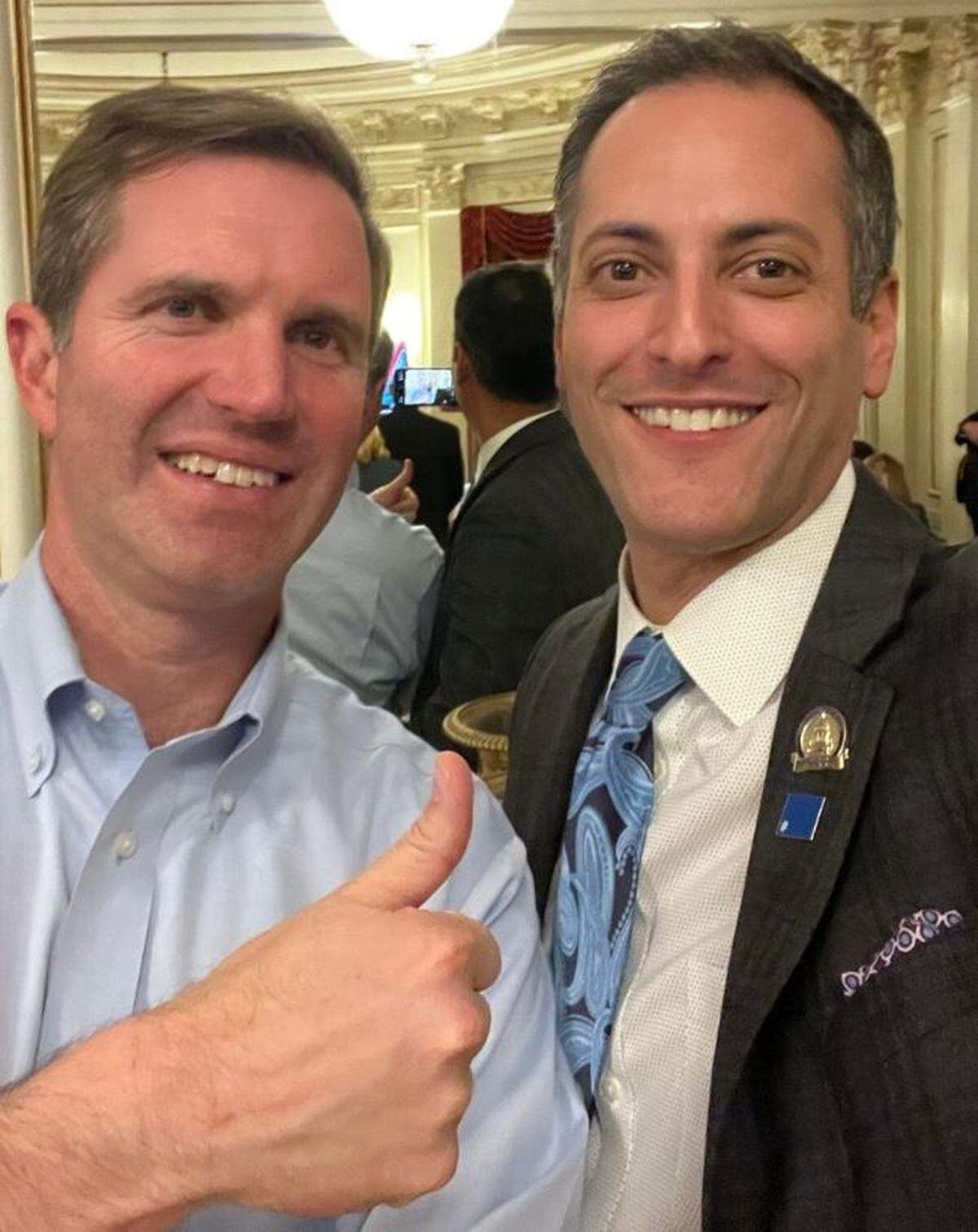 Democratic Gov. Andy Beshear endorsed Daniel Grossberg in his 2022 Kentucky House election.