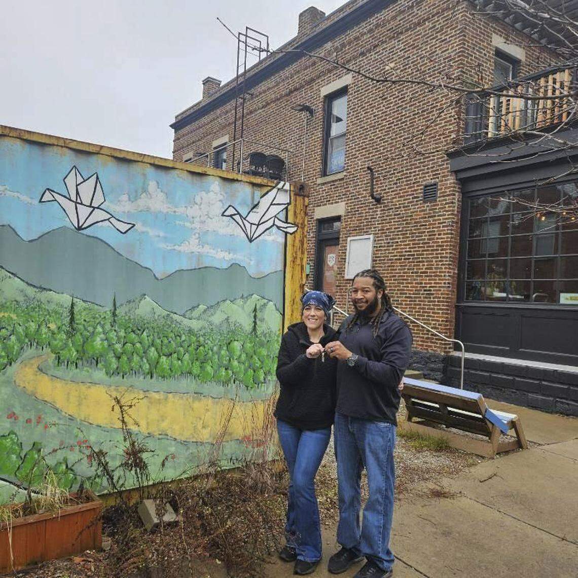 Michael and Antoine Harris brought their Moody Mike’s vegan menu to the former Broomwagon cafe space on North Limestone.
