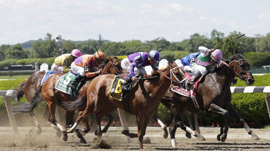 CORRECTION Belmont Stakes Horse Racing