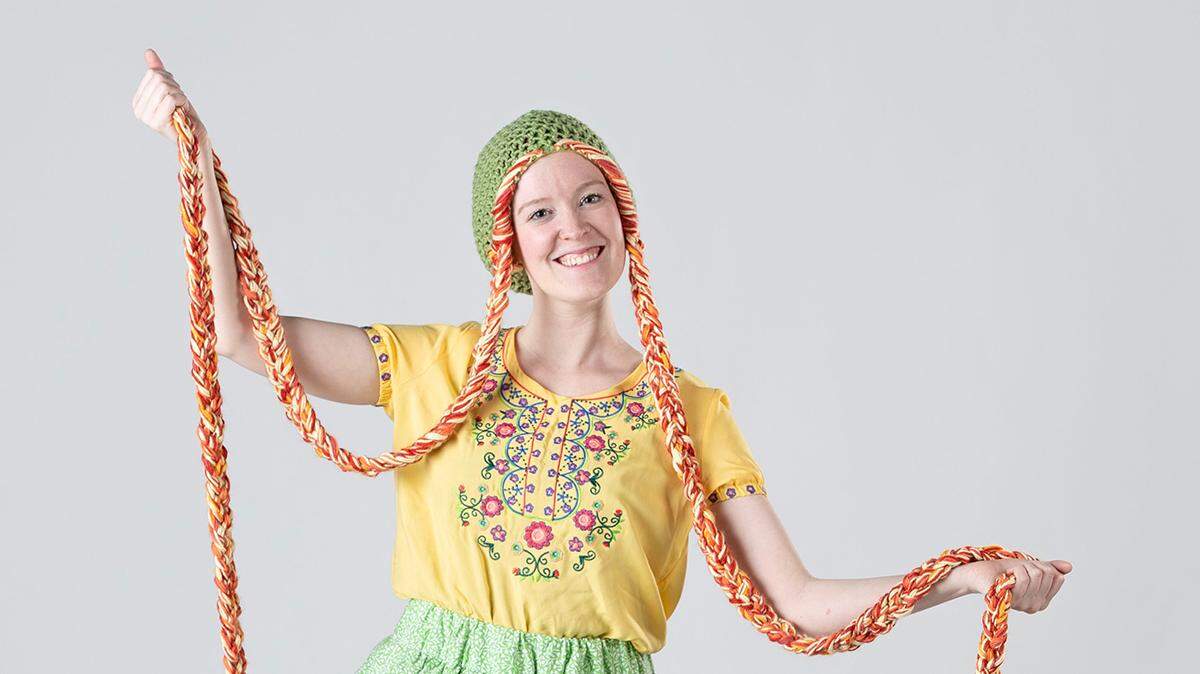 Claire Hilton plays Rapunzel in the Lexington Children’s Theatre production Jan. 26-27.