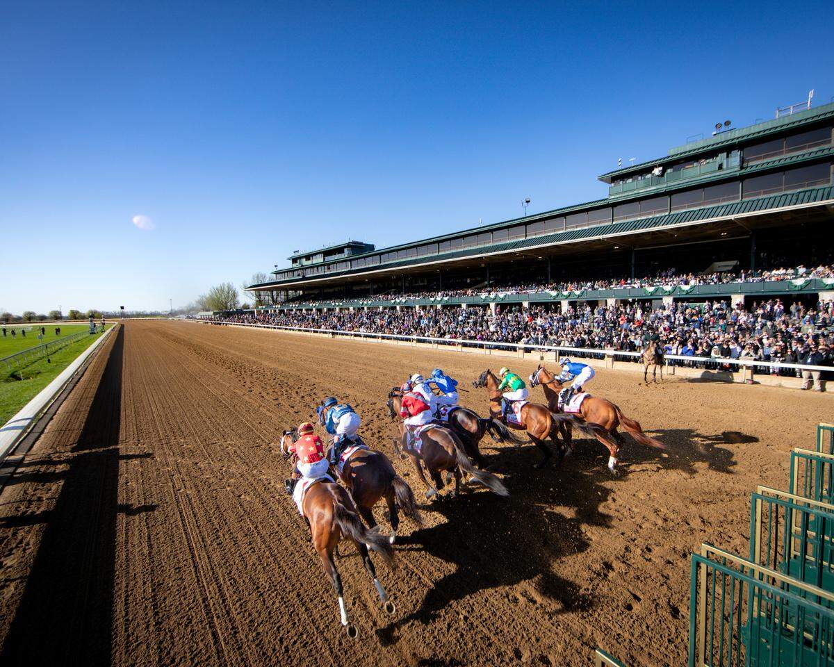 Burnham Square won the 2025 edition of the Blue Grass Stakes on April 8 at Keeneland Race Course.