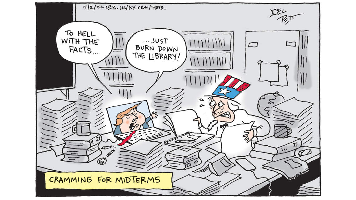 Joel Pett: Midterms are almost here
